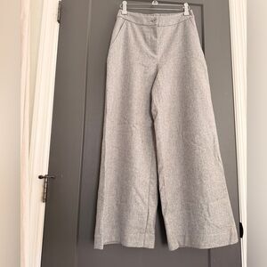 Eileen Fisher Heather Gray wool Pants